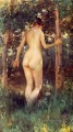 Study Of A Nude Woman women Julius LeBlanc Stewart